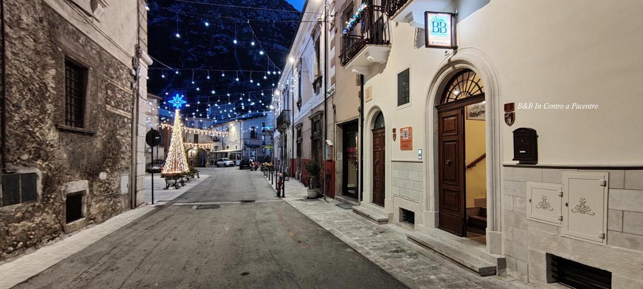 B&B In Centro A Pacentro Zewnętrze zdjęcie